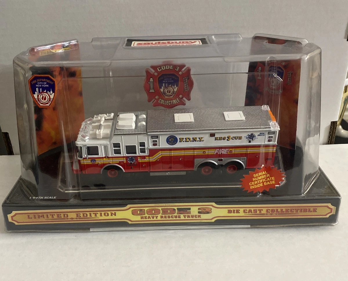 Code 3 New York City Fire Department Contemporary Manufacture