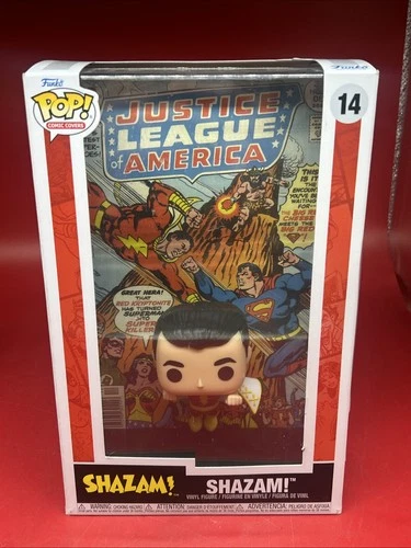 Funko Pop! Comic Book Cover with Case: DC Universe - Shazam! #14