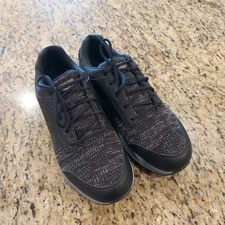 SKECHERS Men's GO GOLF ARCHFIT Max 2 Golf Shoes - 214032 Black/Gray Size 9