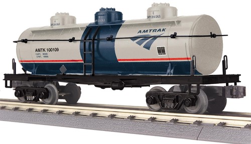 MTH RAILKING AMTRAK VAGÓN CISTERNA DE 3 CÚPULAS 30-73659 #100109 | Condition: New