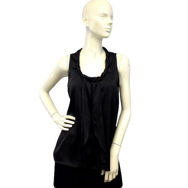 Halogen Black Sleeveless Top Size Small (SKU 000071))