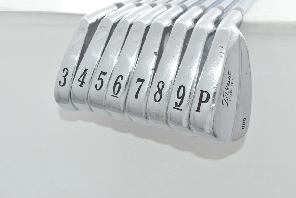 8PCS Titleist 680 Forged Iron Set 3-4-5-6-7-8-9-PW DG S200 Stiff RH Golf Clubs - Image 3 of 4