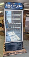 Minus Forty Glass Door Freezer, Merchandiser, Adjustable Shelves, F'REAL