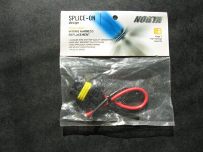 Nokya Wire Harness Pigtail Female 9005 HB3 Nok9105 Light DRL Daytime Replacement