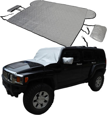 Car Windshield Snow Cover Compatible with Hummer H3 2005-2009, with 4 Layers Pro
