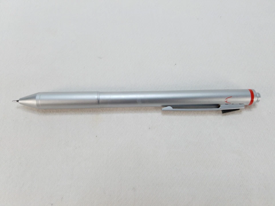 Rotring Trio Kugelschreiber Silberschaft. Blau, Rot und 0,5 Druckbleistift. gebraucht - Bild 2 von 4