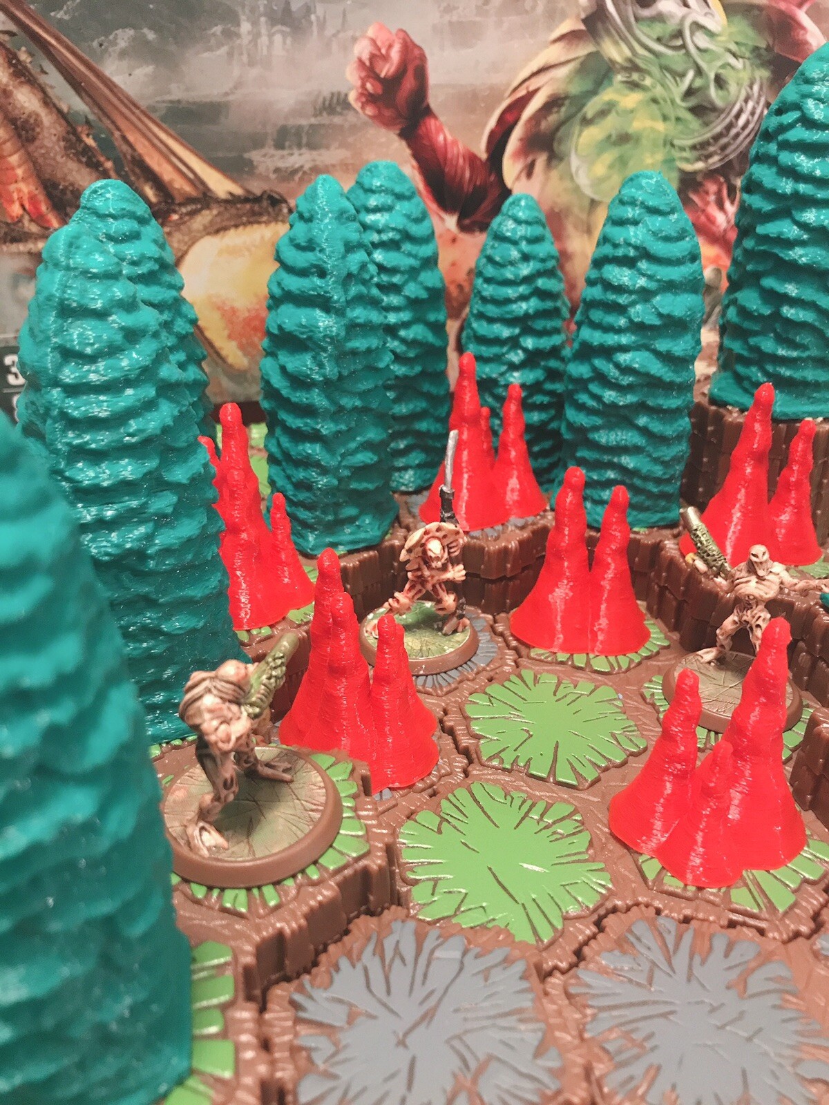 Heroscape - The Swamps of Valhalla Terrain