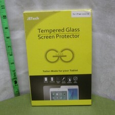 JETech tempered glass screen protector for Apple iPad mini 4 tablet 0900A-SP-3