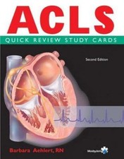 ACLS Quick Review Study Cards by Barbara Aehlert (2003, Cards,Flash Cards, ...
