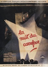 La Nuit Du Carrefour (1932) - Miniature Film Poster/Book Clipping