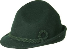 Children's costume hat children's hat hat costume wool + green 2 x cord Green