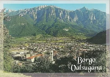 BORGO VALSUGANA - PANORAMA CON CATENA CIMA DODICI - NV