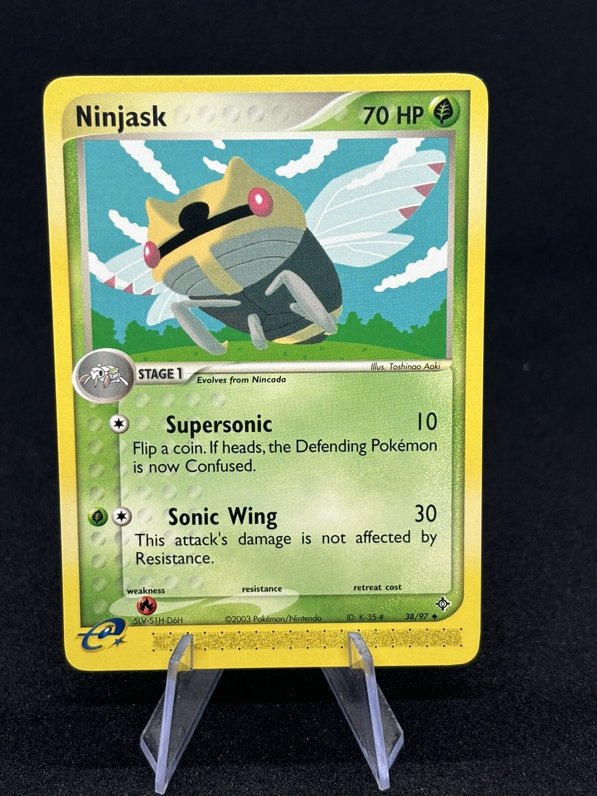 Nintendo Pokemon Ninjask EX Dragon Pokemon Card #38/97 NM 🔥