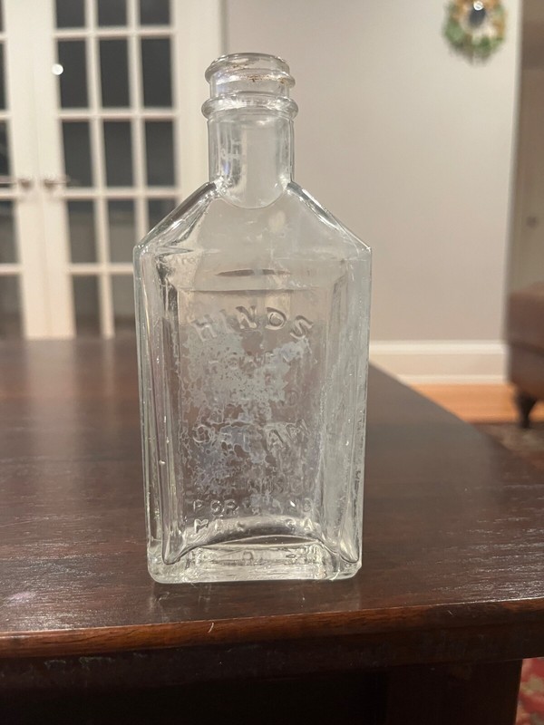 Vintage Hinds Honey And Almond Cream Bottle, Portland, Maine