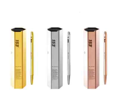 Monami - 153 Gold High Quality Ballpens Black Ink Ball Point Pen 0.7mm /Tracking