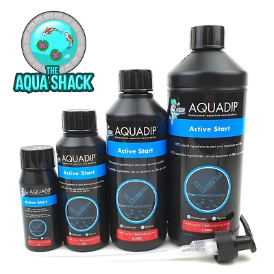 Aquadip Active Start - Good Bacteria for Filter Aquarium Treatment Stabiliser