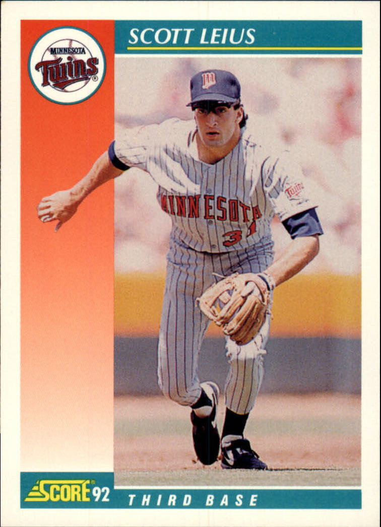1992 Score #320 Scott Leius - NM