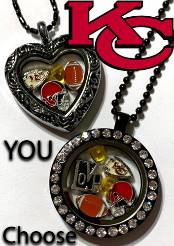 KANSAS CITY KC CHIEFS Floating Charm 