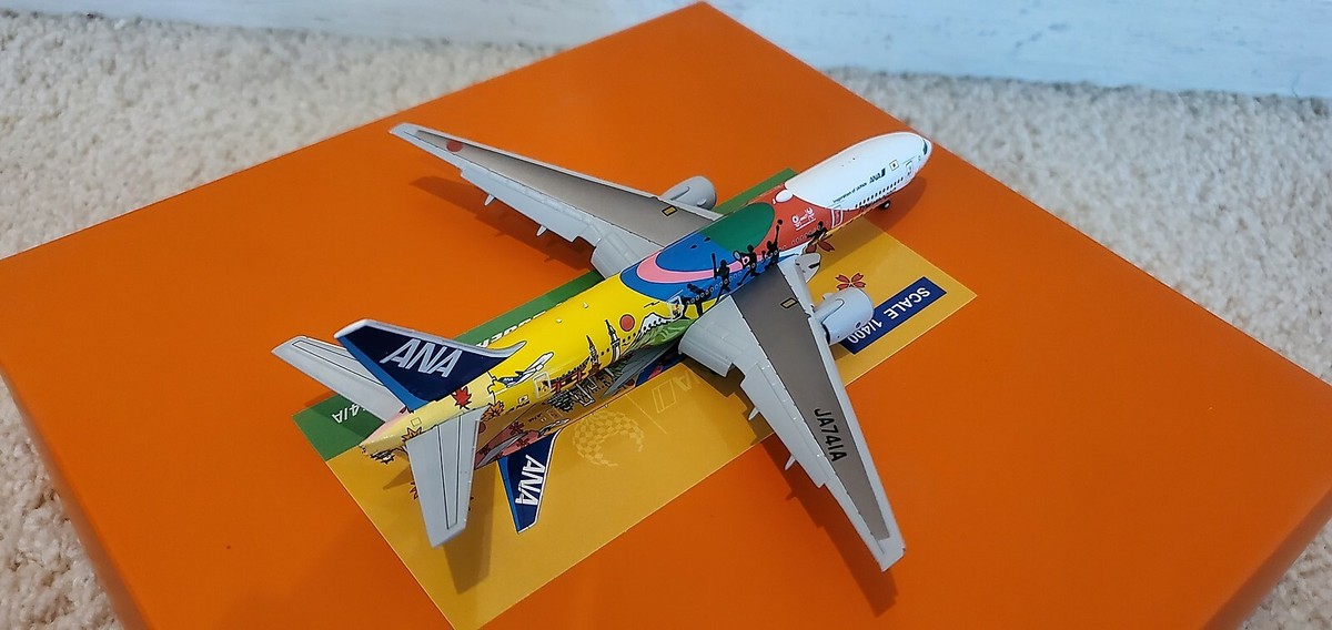 JC Wings ANA All Nippon Airways B 777-281ER 1:400 Tokyo 2020 Flaps