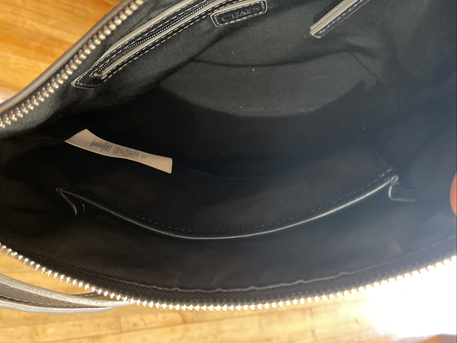 Chaps Multicolor Abstract Adjustable Strap Handba… - image 6