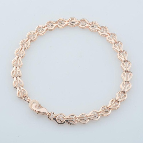 Feather Shapes Necklace Bracelet - Rose Gold Color Necklaces Bracelets Jewelry - Picture 23 of 24
