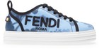 100% AUTHENTIC NEW WOMEN FENDI HORTENSIA FLORAL TIE DYE SNEAKER EU 38.5/US 8 — photo 2