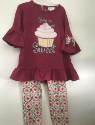 Emily Rose Toddler girls 2 Piece Fun Dresses 