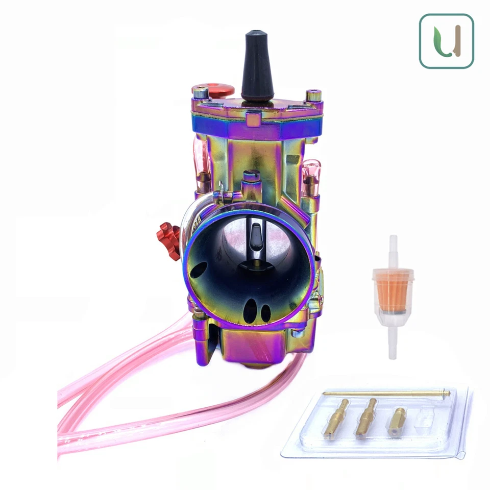 Carburador carburador + filtro de aire PWK 32 MM para Yamaha YZ80 YZ85 YZ100 YZ125 YZ175 Foto 2 de 4