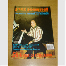 JAZZ JOURNAL INTERNATIONAL VOL 56 #8 2003 AUGUST JOHN COLIANNI PEANUTS HUCKO