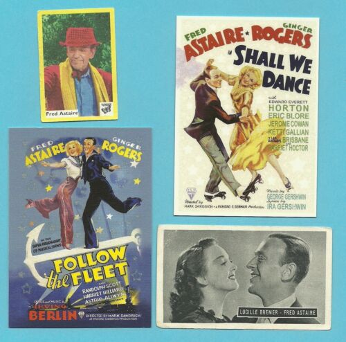 Fred Astaire Dance Actor Fab Card Collection American singer C Ginger Rogers - Picture 1 of 1