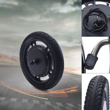 Electric Bike Conversion Kit 48V 1000W 16" ebike Motor Hub Wheel Front Wheel USA