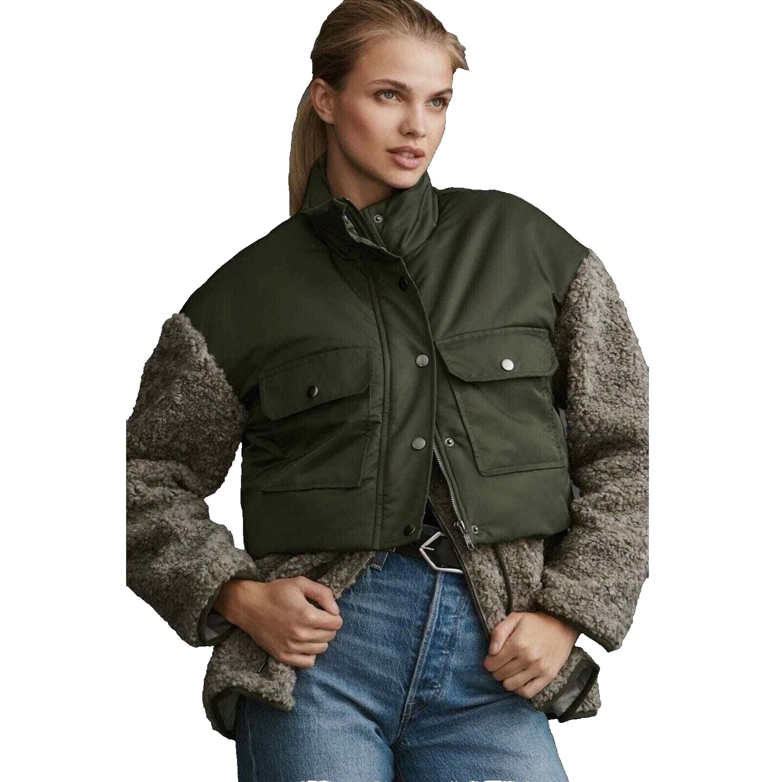 Abrigos, chaquetas y chalecos para mujer Anthropologie lisos