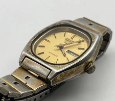 PROJECT TO FIX SEIKO 4206 5540 LADIES GOLD AUTOMATIC DAY DATE WATCH 9811