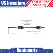 For 1997-2004 Dodge Grand Caravan Town&Country AWD 4x4 Front Right CV Axle Joint