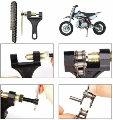 Outil De Disjoncteur De Chaîne Universel Robuste Pour Chaînes 420 530 Moto Et Vélo