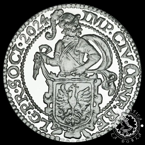 2024 - 1 Silver Oz PROOF - Lion Dollar - Leeuwendaalder - NETHERLANDS