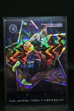 2020-21 Hoops Lights Camera Action Purple Explosion #9 Karl-Anthony Towns 