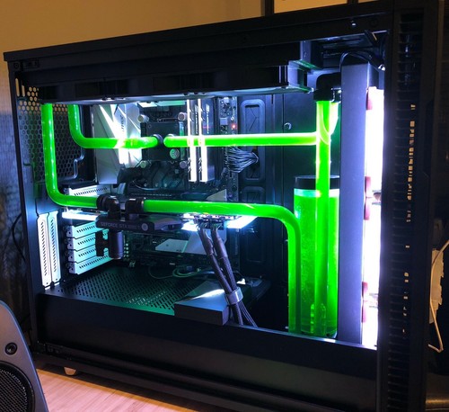 Custom Hardline Liquid Cooled Gaming PC 