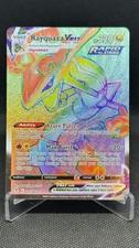 2021 Evolving Skies Rayquaza VMAX Holo Secret Raro HR #217/203