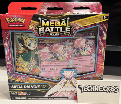 Pokémon TCG Mega Battle Deck Mega Diancie Ex ENGLISH (with