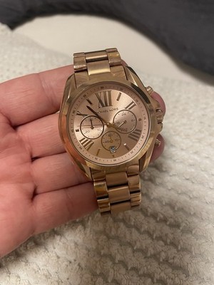 Michael Kors Bradshaw Damenuhr Roségold  Edelstahl wie Neu!