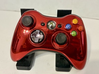 Xbox 360 - Special Edition - Red Chrome - Model 1403 Wireless Controller No Pack