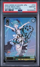 Psa10 Stage World Hatsune Miku Ssp Fujita Saki Proseca Autograph