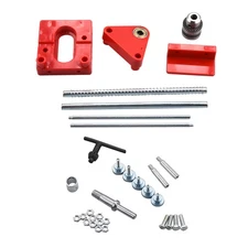 Portable Woodworking Drill Locator Adjustable Hole Punch Template Guide Tools W