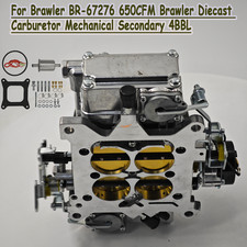 For Brawler Street 650 Cfm Mechanical Secondary Quick Fuel Br-67276 Carburetor