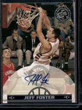 1999 Press Pass Authentics #16 Jeff Foster Auto