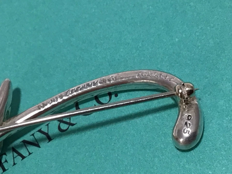 Broche TIFFANY & Co. prata esterlina 0,925 por PERETTI / Tiffany & Co. CARTÃO - Imagem 4 de 4