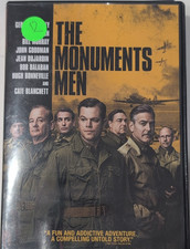 The Monuments Men DVD Movie George Clooney Bill Murray Tall DVD Case