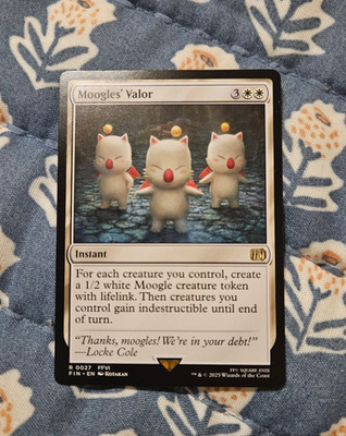Moogles' Valor (27/781) Final Fantasy - MTG Magic