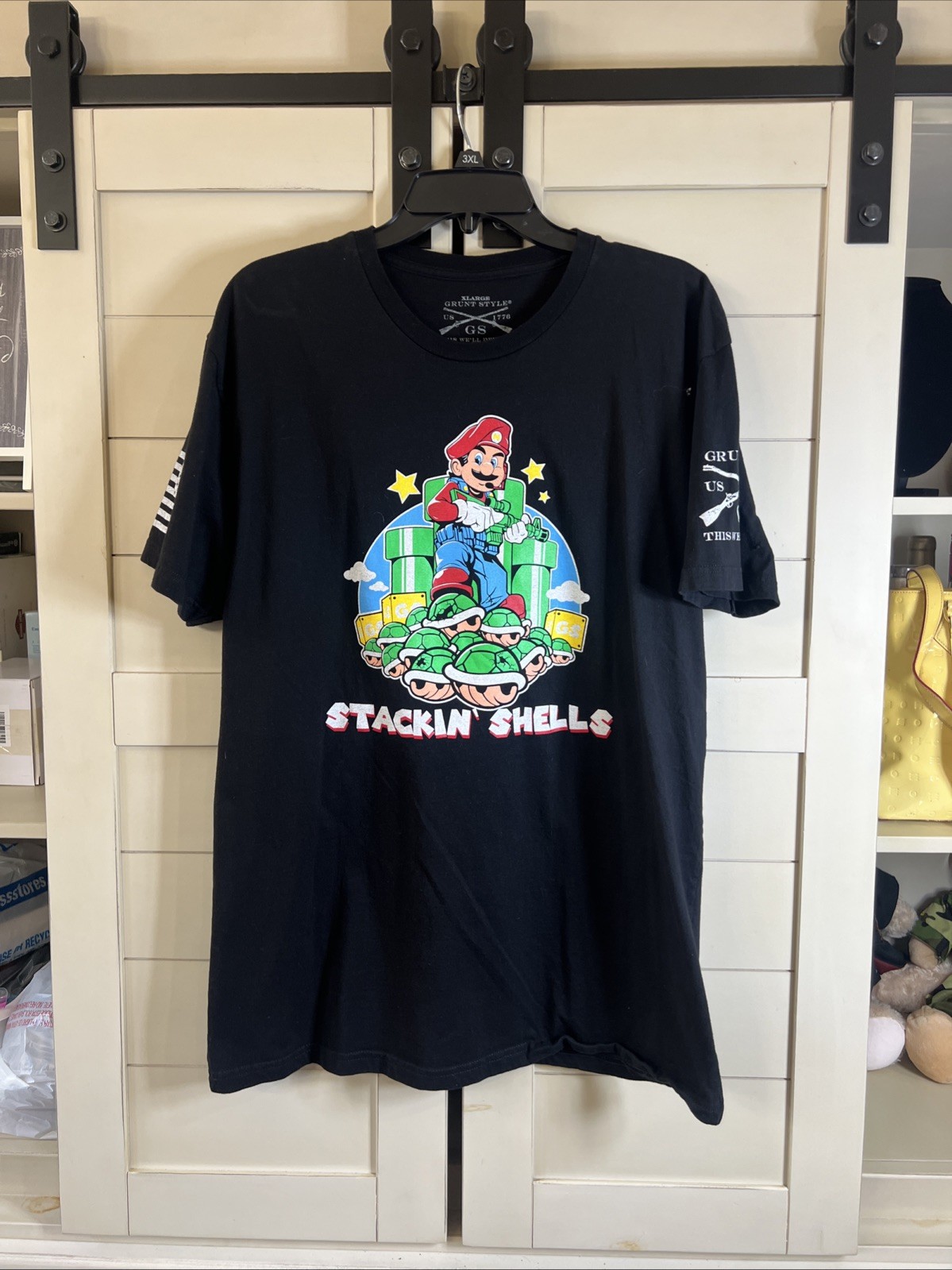 Grunt Style Stackin Shells Mario Xtra Large Black… - image 1